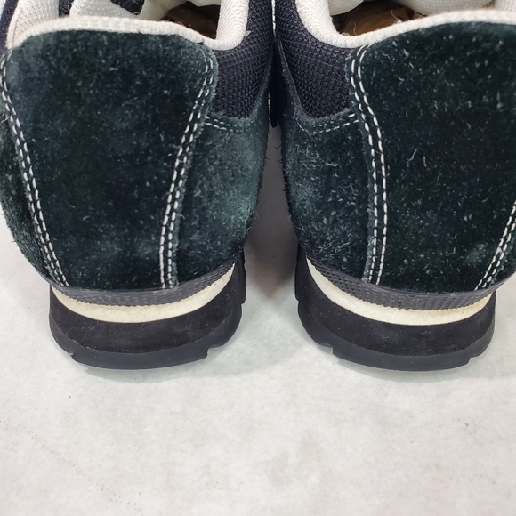 LUGZ Men's Black Low Top Leather Suede Hiking Shoe Boots Sneakers Size 9 Y2K - Picture 6 of 12